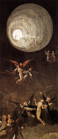 Figure 2: Hieronymus Bosch: Ascent of the Blessed
